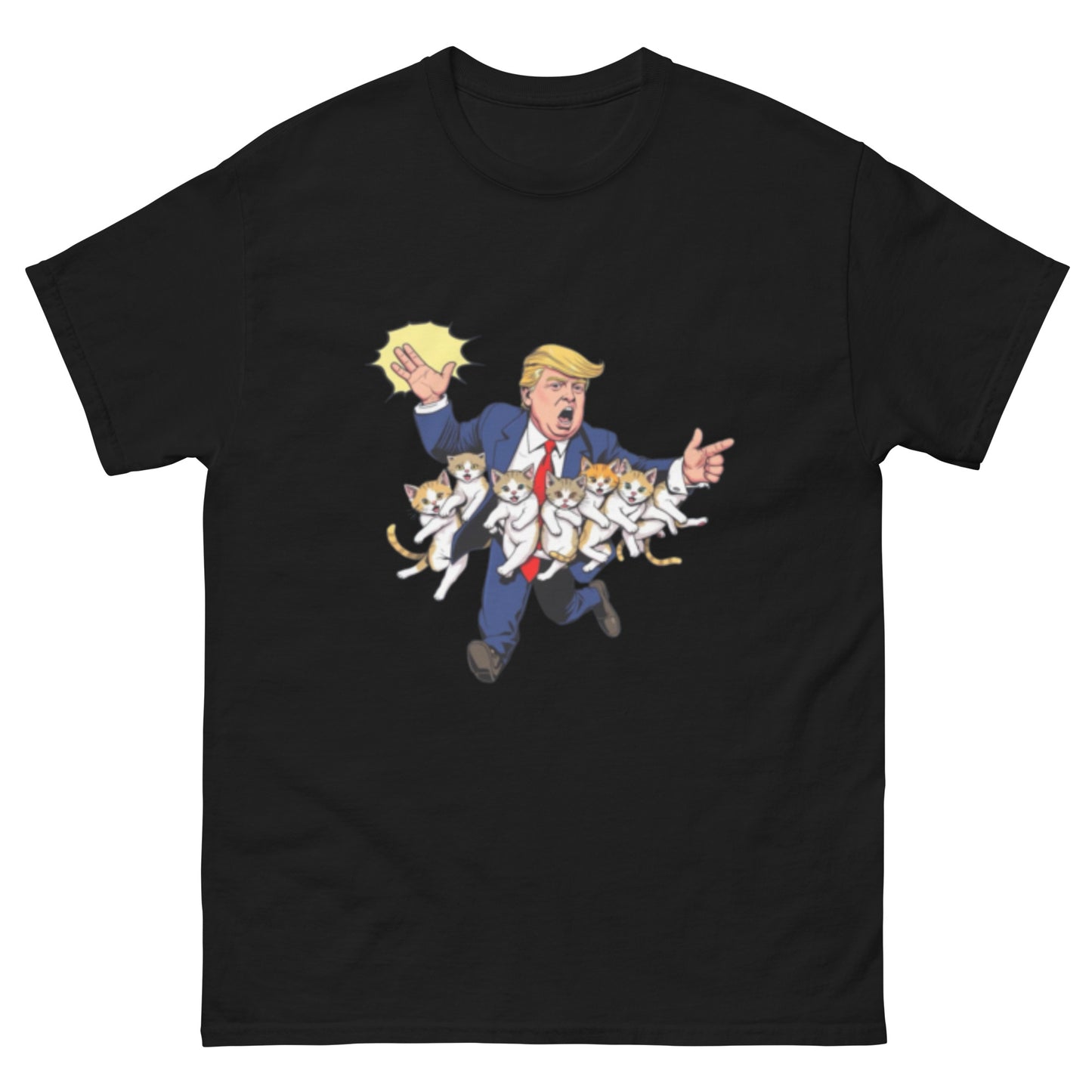 Trump Saving Kitties tee