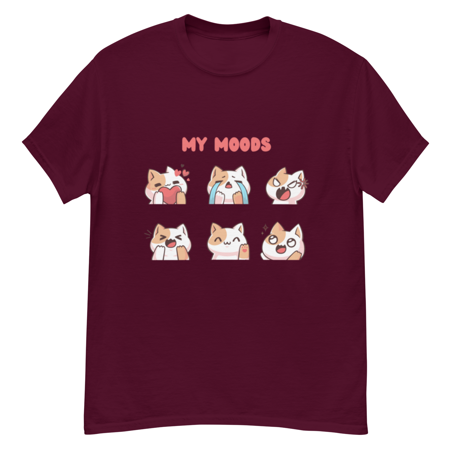 Moody Cat classic tee