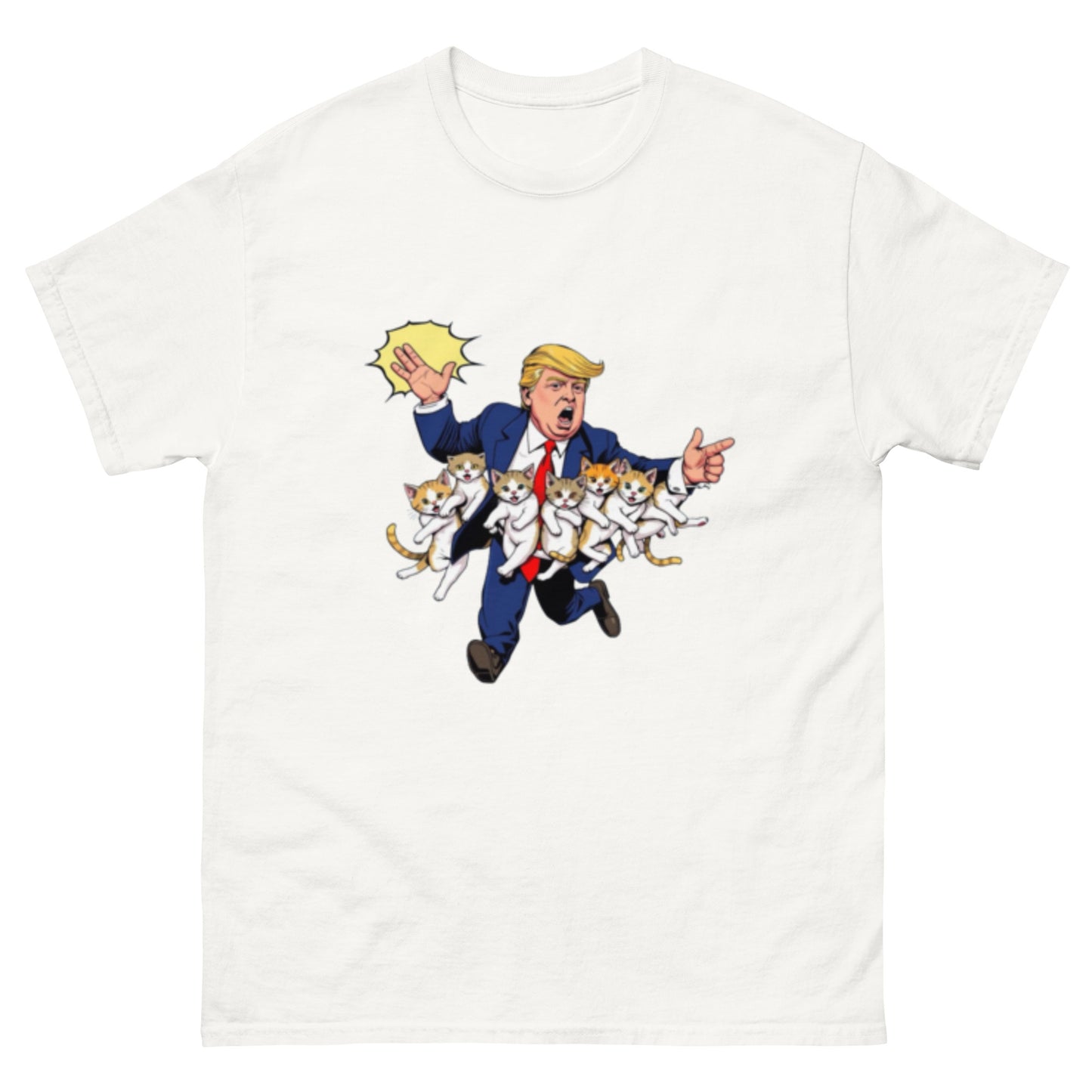 Trump Saving Kitties tee