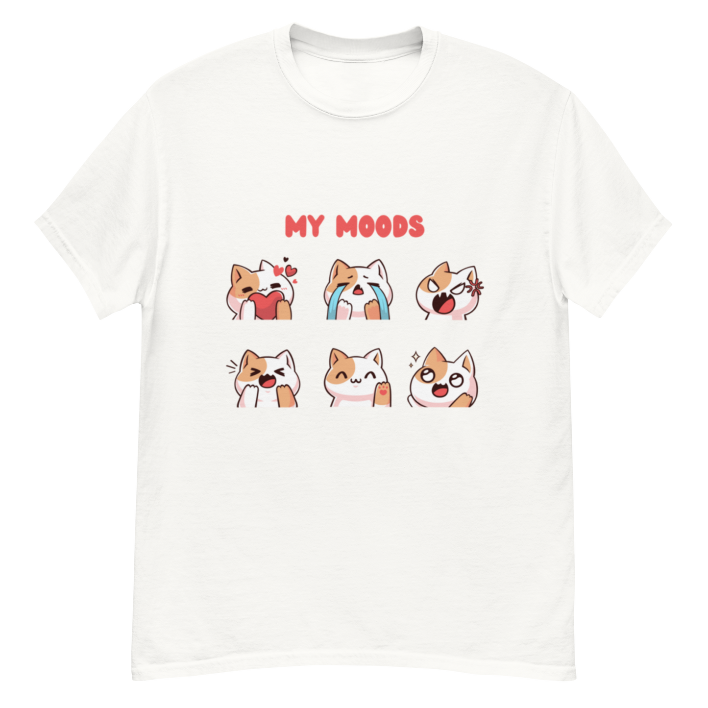 Moody Cat classic tee